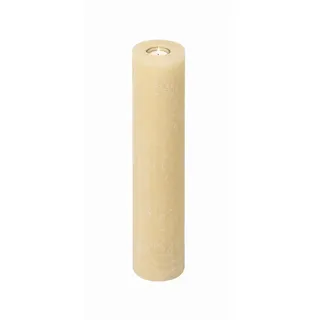 Kopschitz Kerzen Rustic-Kerze Rustic Kerzen Champagner 30 x 10 cm, mit Teelichteinsatz