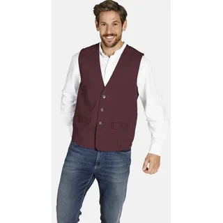 Jan Vanderstorm Anzugweste TORELL Freizeitweste in Jeans-Optik rot 3XL (64)