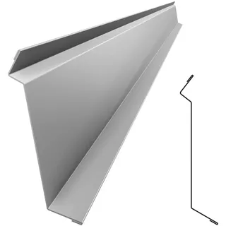sl rack Windschottblech unten 2.0 für Flachdachsysteme