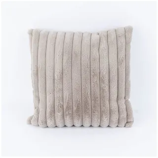 Magma Heimtex Kissenbezug Raya 45 x 45 cm Taupe
