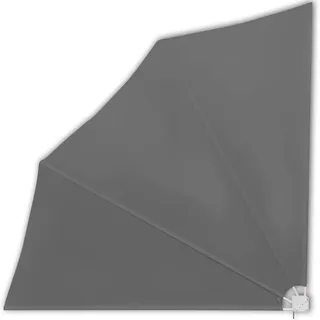 Hochwertigen Möbel Sonnenschirme - Grau Faltbarer Balkonfächer Grau 140×140cm NEU2823668 - Grau