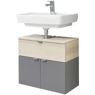 Pelipal Waschbeckenunterschrank Quickset 394 80 x 0 x 0 cm Quarzgrau/Polar Pinie