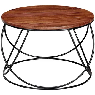 KADIMA DESIGN Braun Sheesham 60 x 40 x 60 cm