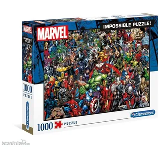 Clementoni CLMT39411 - Marvel 80th Anniversary Impossible Puzzle Characters