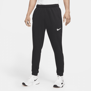 Nike Dry Dri-FIT schmal zulaufende Fitness-Fleece-Hose für Herren - Schwarz, L