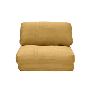 Miliboo Schlafsessel, Gelb, Textil, 78x61x81 cm, Wohnzimmer, Sessel, Schlafsessel