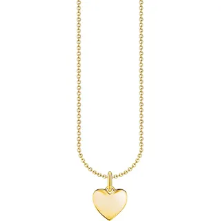 Thomas Sabo Kette mit Anhänger Herz-Anhänger Gold