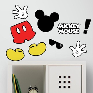 Roommates, Wandtattoo, RM - DISNEY Mickey Maus Symbole
