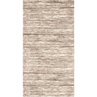 Novel Flachwebeteppich, Braun, Textil, Patchwork, rund, 160x230 cm, Teppiche & Böden, Teppiche, Moderne Teppiche