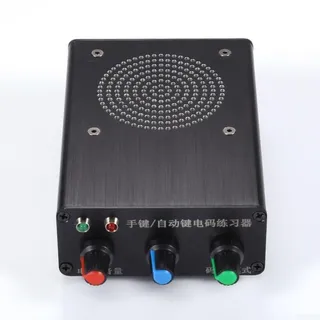 Mini-CW-Trainer für Morsecode-Übungen mit automatischer und manueller CW-Taste