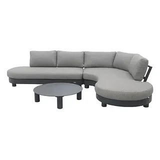 barths Salerno Loungeset anthrazit