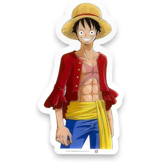 Teknofun One Piece LED Wandleuchte Ruffy 40 cm