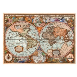 Schmidt Spiele Puzzle Puzzle - Antike Weltkarte (3000 Teile), Puzzleteile