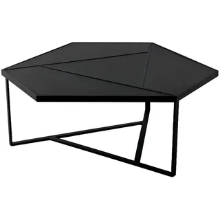 JVmoebel Couchtisch Eleganter Designertisch aus Holz für stilvolle Wohnräume (1-St., Couchtisch), Made in Europa schwarz