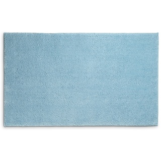 Badematte Maja 100%Polyester frostblau 100,0x60,0x1,5cm