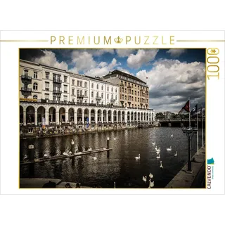 Calvendo Verlag GmbH CALVENDO Puzzle Hamburg Binnenalster 1000 Teile Lege-Größe 64 x 48 cm Foto-Puzzle Bild von Oliver Pinkoss Photostorys