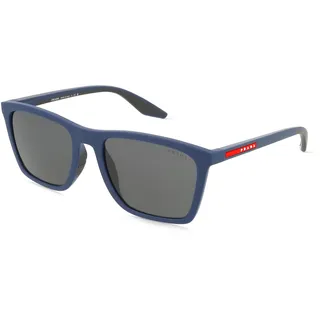 Prada Linea Rossa 0PS B08S Herren-Sonnenbrille Vollrand Quadratisch Kunststoff-Gestell, blau