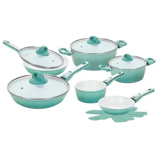 Genius Pfannen-Set Cerafit Revolution Deluxe-Set 12-tlg., Keramik (Kochtopf- und Pfannenset, 12 tlg), spülmaschinengeeignet, für alle Herdarten geeignet