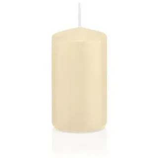 Wiedemann Kerzen Stumpenkerze Stumpenkerzen Bisquit Ø 38 x 80 mm, 24 Stück