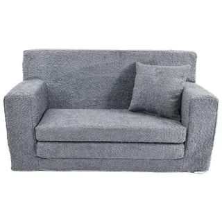 FORTISLINE Kindersofa Fortisline 83 x 47 x 43 cm Textil grau