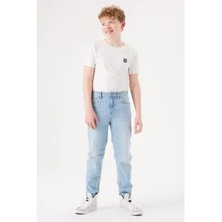 Garcia Dad-Jeans Dalino for Boys, mit Destroyed Effekten blau 170