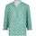 Cartoon Kurzarmbluse Casual-Bluse 44