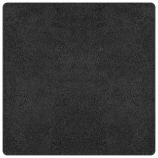 vidaXL Shaggyteppich 160 x 160 cm Dunkelgrau