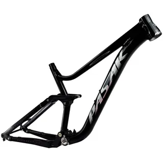 HIMALO MTB Rahmen 27.5er/29er Mountainbike Aufhängungsrahmen 16''/18'' DH/XC/AM Scheibenbremsrahmen Boost Steckachse 148mm (Color : Black, Size : 27.5 * 18'')