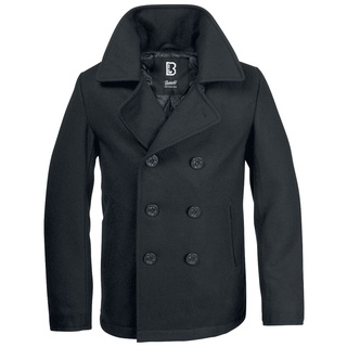 Brandit Uniformjacke - Pea Coat - L - für Männer - Größe L - schwarz - L