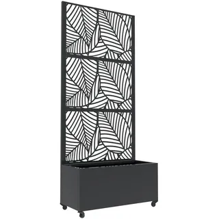 casa.pro Surnskoki 190 x 82 x 38 cm Anthrazitgrau Komplettset