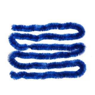 DekoPrinz® Girlanden Weihnachtsschmuck künstlich, Navy-Blau, Ø150mm x 6m blau Ø 15 cm