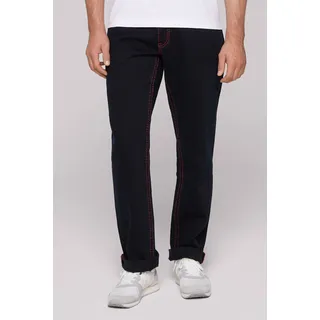 Camp David Comfort-fit-Jeans CAMP DAVID, Herren, Gr. 36, Länge 32, blau (tiefblau schwarz), Material: 100% Baumwolle, unifarben, casual, comfort fit, Jeans, mit zwei Leibhöhen
