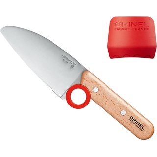 Opinel Le Petit Chef, Küchenmesser-Set, 2-teilig Messer, grau, 26