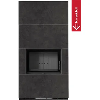 Kratki Floki Box 8 kW Quarzsinter Schwarz