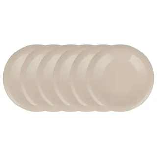 Butlers Frühstücksteller BON TON 6er-Set in Beige | Gr.: onesize