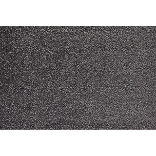 ANDIAMO Teppichboden "Velours Verona" Teppiche Gr. B/L: 500 cm x 500 cm, 6 mm, 1 St., grau (anthrazit) Teppichboden