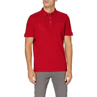 Camel Active Herren Camel Active Polo Halbarm Polohemd - XL