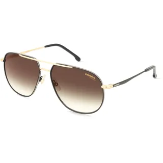 Carrera 363/S Herren-Sonnenbrille Vollrand Pilot Edelstahl-Gestell, gold