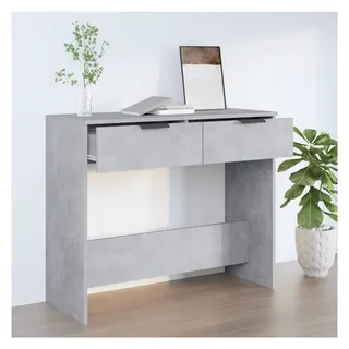vidaXL Konsolentisch 90x36x75 cm grau
