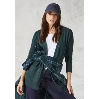 Cecil Damen B253791 Langer Cardigan, Fir Green Melange, XXL EU