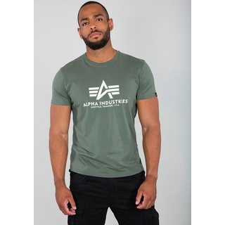 Alpha Industries T-Shirt Basic T-Shirt grün M