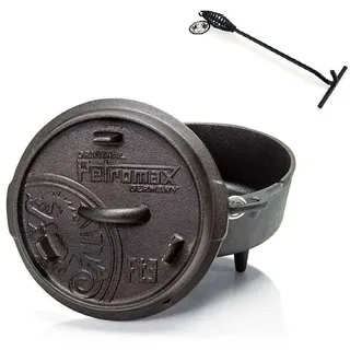 PETROMAX Feuertopf ft3 (Dutch Oven)  Gusseisen inkl.Deckelheber
