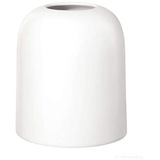 ASA Olahh Vase, Durchmesser 14 cm, Höhe 17 cm, Weiß