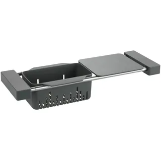 Wenko Cami Spülbecken-Organizer 43,5 x 8 x 14 cm grau
