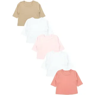 TupTam Baby Mädchen Langarmshirt 5er Set - 86