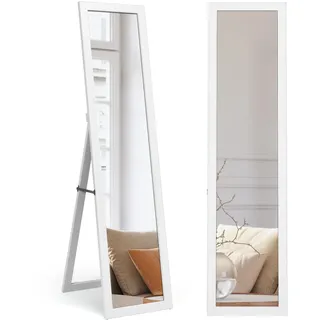 lifezeal Standspiegel 45 x 160 cm Silber