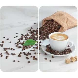 Wenko Herdabdeckplatte Universal Mod. Café Aromatica mehrfarbig
