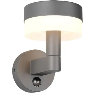 Trio Außenleuchte Aluminium H 22,5 cm 1x LED warmweiß anthrazit