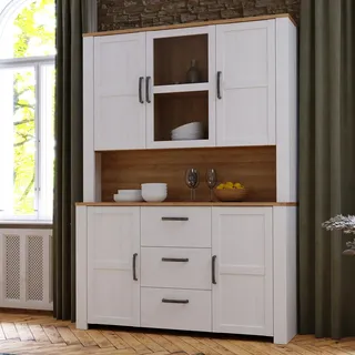 Forte Buffet Toneo 146,1 x 42 x 205,4 mehrfarbig