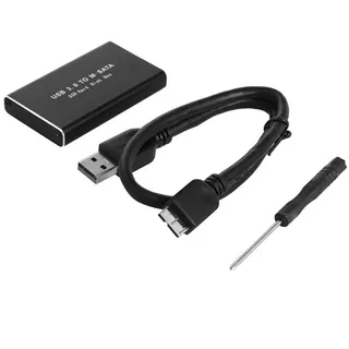 MSATA auf USB 3.0 SSD Speichergehäuse Adapter für 30 x 50 mm 30 x 30 mm MSATA SSD